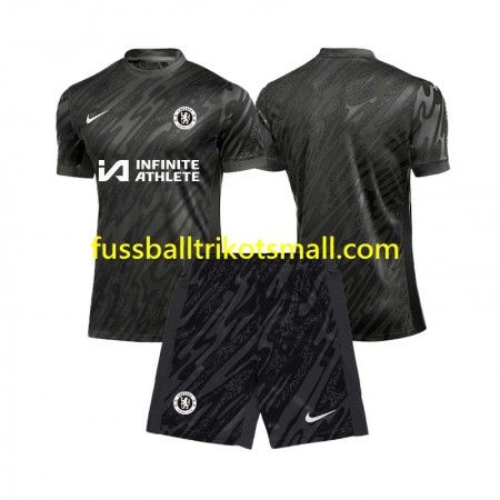 Fußballtrikots Chelsea Torwart Kinder 2024-2025 Kurzarm Auswärts-trikot kaufen